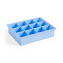 HAY - Silicone ice cube maker rectangular XL, light blue