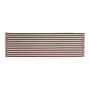 Hay - Stripes and Stripes Wool carpet, 200 x 60 cm, cream