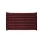 HAY - Stripes and Stripes Wool carpet, 95 x 52 cm, cherry