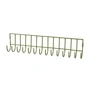 Broste Copenhagen - Maggie Wall coat rack, 40 x 9.5 cm, army green