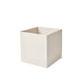 Broste Copenhagen - Tenna Storage box, 31 x 31 x 31 cm, rainy day grey