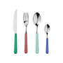 Broste Copenhagen - Marstal Cutlery, multi color (set of 4)