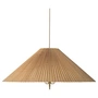 Gubi - 1972 Pendant lamp, bamboo / brass