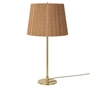 Gubi - 9205 Table lamp, bamboo / brass