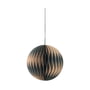 Broste Copenhagen - Christmas Ball Decorative pendant, Ø 13 cm, indian tan / deep forest