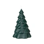 Broste Copenhagen - Pinus Christmas tree candle, Ø 13 cm, grape leaf green
