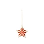 Broste Copenhagen - Pulp Star pendant, pumpkin orange