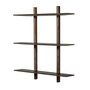 Muubs - Noir Wall shelf, oak dark stained