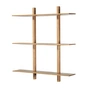 Muubs - Noir Wall shelf, oak oiled