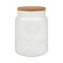 Marimekko - Oiva Unikko Storage jar, 1200 ml, white