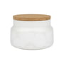 Marimekko - Oiva Unikko Storage jar, 700 ml, white