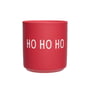 Design Letters - AJ Favourite Porcelain mug, Ho Ho Ho / faded rose