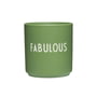 Design Letters - AJ Favourite porcelain mug, Fabulous / tendril