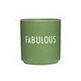 Design Letters - AJ Favourite Porcelain mug, Fabulous / tendril