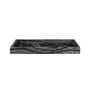 Mette Ditmer - Marble Tray, 16 x 31 cm, black / gray