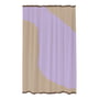 Mette Ditmer - Nova Arte Shower curtain, sand / purple