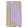 Mette Ditmer - Nova Arte Shower curtain, sand / purple