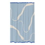 Mette Ditmer - Nova Arte Shower curtain, light blue / off-white