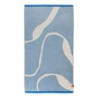 Mette Ditmer - Nova Arte Bath towel, 70 x 133 cm, light blue / off-white