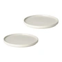 Blomus - Pilar Dessert plate, Ø 20 cm, moonbeam (set of 2)