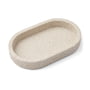 Humdakin - Sandstone tray, oval, 15 x 25 cm, natural