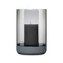 Blomus - Calma Wind light, Ø 15 cm, smoke / steel gray