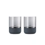 Blomus - Calma Lantern, Ø 7 cm, smoke / steel gray (set of 2)