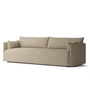 Audo - Offset Sofa , 3-seater, beige ( Audo Bouclé 02)