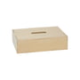 Nofred - Storage box with lid, 33,5 x 9 x 24 cm, birch nature