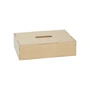 Nofred - Storage box with lid, 33,5 x 9 x 24 cm, birch nature