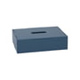 Nofred - Storage box with lid, 33.5 x 9 x 24 cm, blue