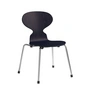 Fritz Hansen - Ant children's chair, chrome / midnight blue