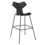 Fritz Hansen - Grand Prix Bar stool, high, black / ash stained black