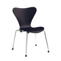 Fritz Hansen - Series 7 children's chair, chrome / midnight blue