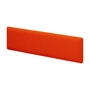 OUT Objekte unserer Tage - Frey Large headboard, pure orange (Vidar 4 0542 by Kvadrat)