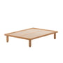 OUT Objekte unserer Tage - Kaya Bed Small, 140 x 200 cm, oak waxed