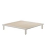 OUT Objekte unserer Tage - Kaya Bed XLarge, 200 x 200 cm, chalk