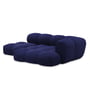 OUT Objekte unserer Tage - Sander 06 right 3 seater sofa, midnight blue (Xtreme YS024)