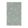 Lorena Canals - Mini Dot Carpet, 100 x 150 cm, blue sage / nature