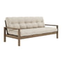 Karup Design - Knob Sofa bed 130 x 190 cm, pine carob brown / beige (747)