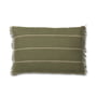 ferm Living - Calm Cushion, 40 x 60 cm, olive / off-white