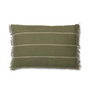 Ferm Living - Calm Cushion, 40 x 60 cm, olive / off-white