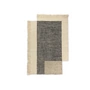 Ferm Living - Counter Carpet, 140 x 200 cm, charcoal / off-white