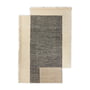 ferm Living - Counter Carpet, 200 x 300 cm, charcoal / off-white
