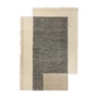 Ferm Living - Counter Carpet, 200 x 300 cm, charcoal / off-white