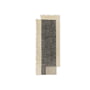 ferm Living - Counter Carpet runner, 80 x 200 cm, charcoal / off-white
