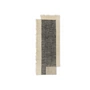 Ferm Living - Counter Carpet runner, 80 x 200 cm, charcoal / off-white