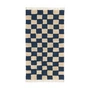 Ferm Living - Mara Carpet washable, 90 x 150 cm, deep blue / warm sand