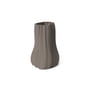 ferm Living - Moire Vase, H 20 cm, anthracite