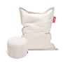 Fatboy - Recycled Original Slim Beanbag Cord incl. Point Pouf Cord, cream